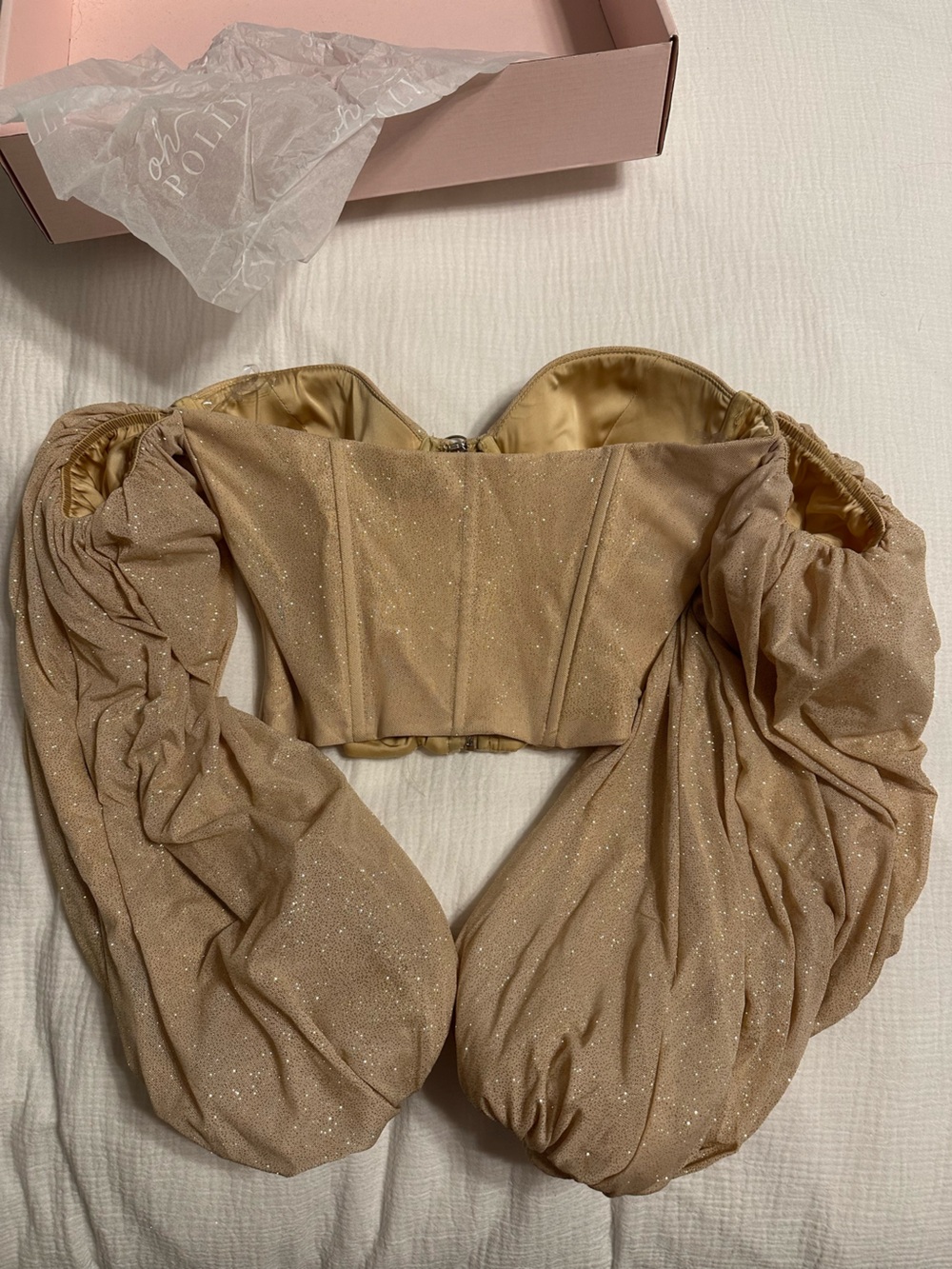 Oh Polly Puff Sleeve Blouse - Picture 2 of 4